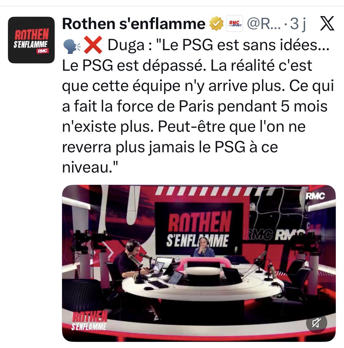 Philippe_Gault's tweet image. Même pas capable de faire amende honorable. Petit joueur, petit consultant, petit monsieur #Dugarry