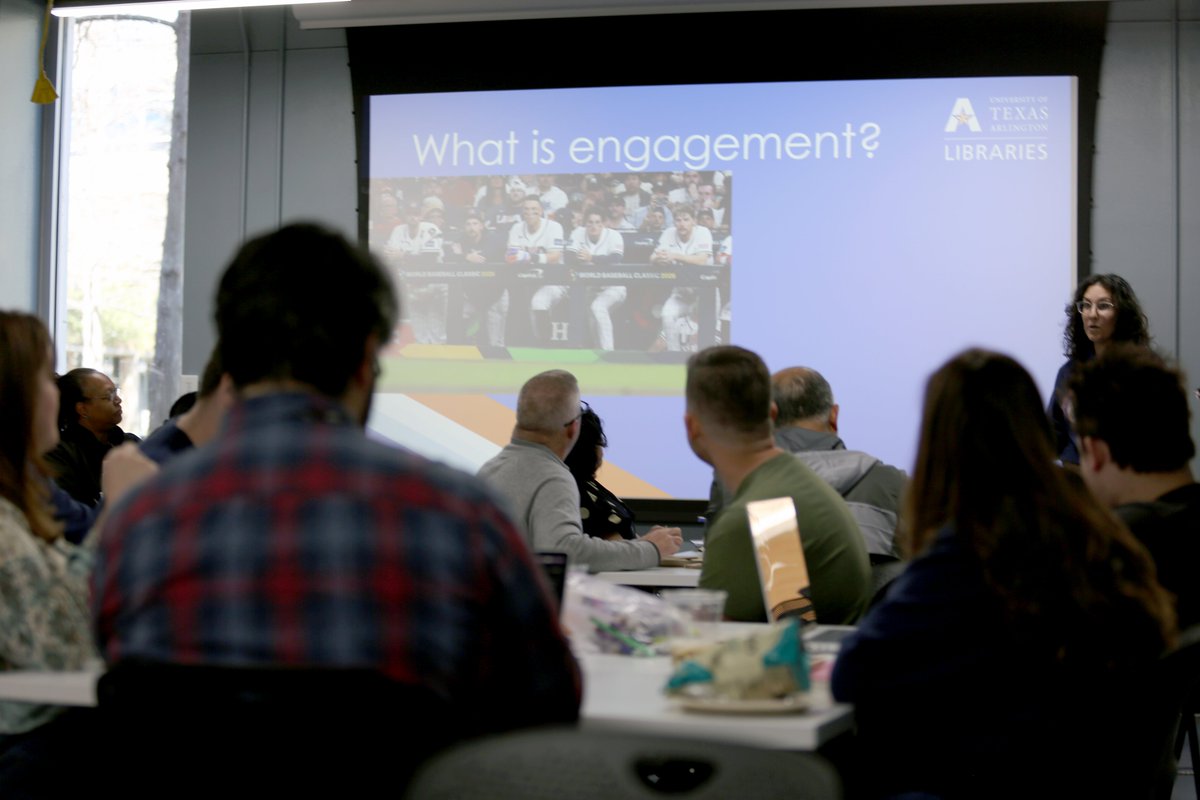 UTA Libraries tweet media