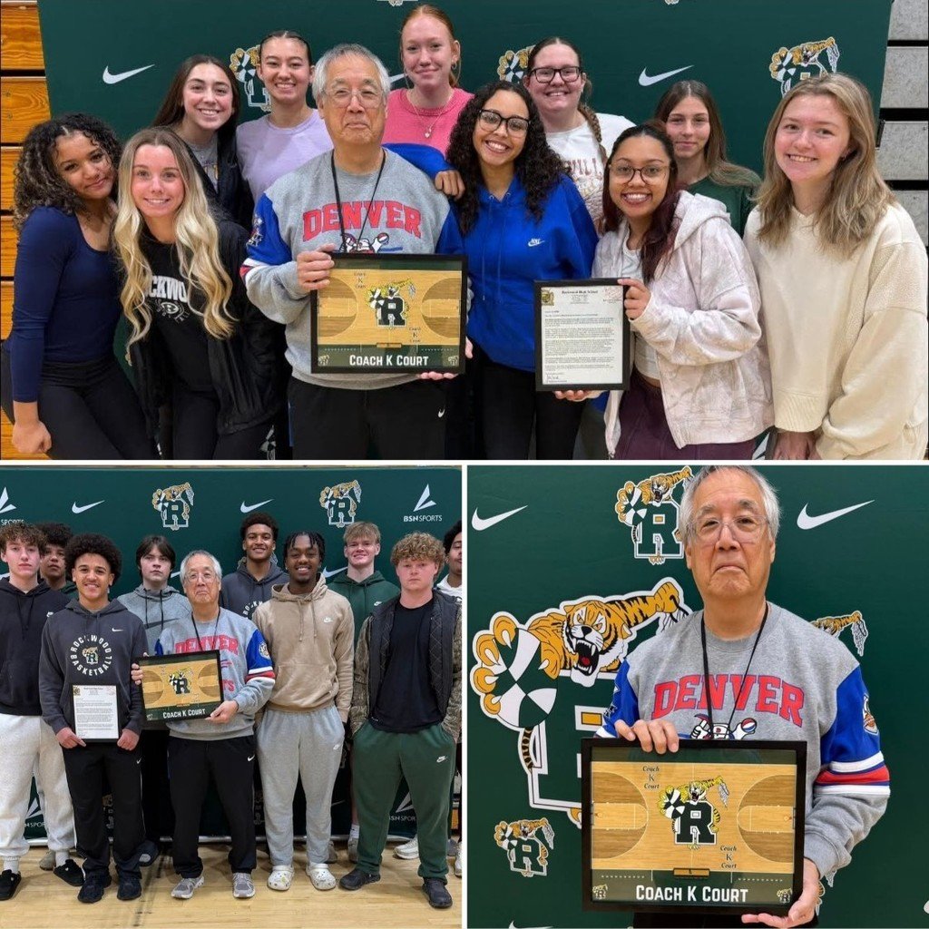 RockwoodTigers1's tweet photo. Proud to announce that RHS has officially renamed our basketball court "Coach K Court."
A well-deserved honor for someone who has poured so much into our players, our program, and our school. Congratulations, Coach K! https://t.co/8v0ehDgADA
