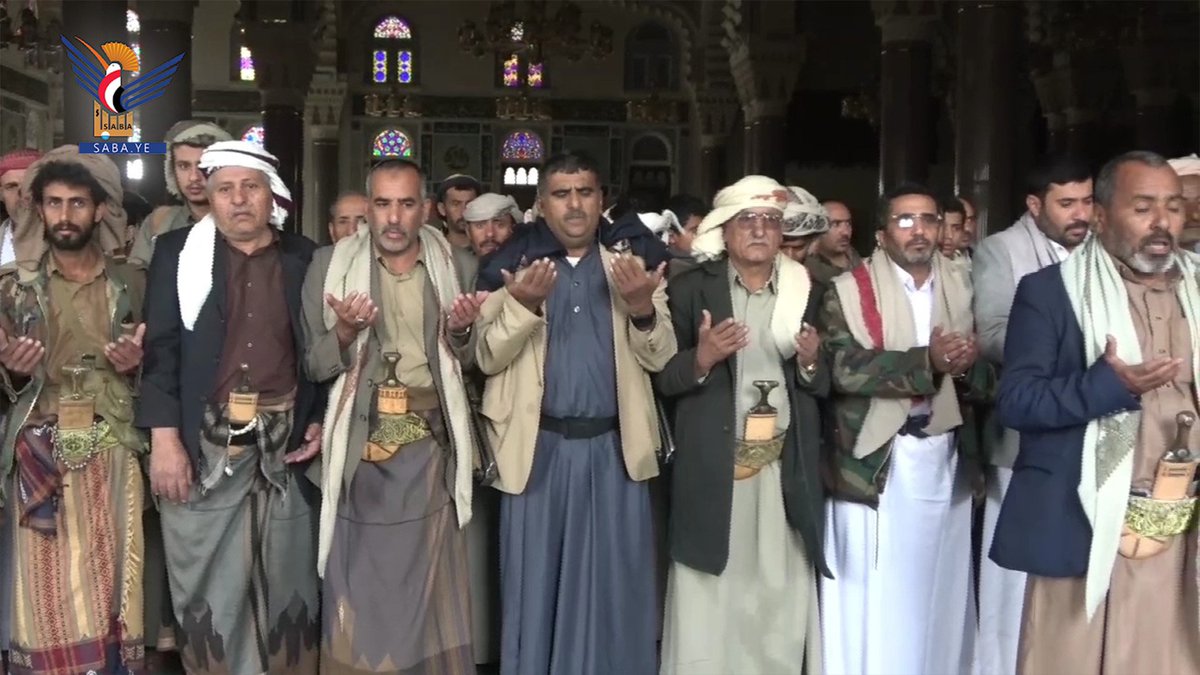 صنعاء.. تشييع جثماني الشهيدين عاقل القانصي وفرج الريمي من أبناء مديرية بدبدة

#وكالة_سبأ
saba.ye/ar/news3664566…