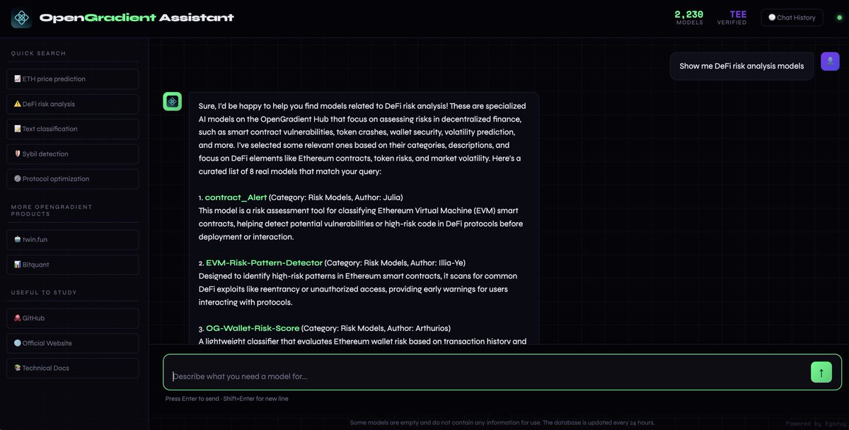 OpenGradient (∇, ∇) tweet media