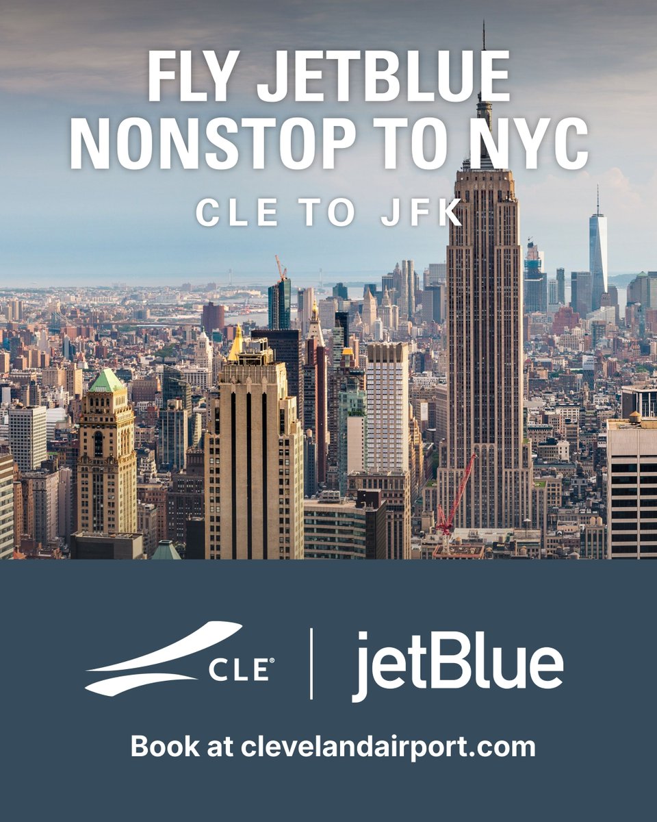 Cleveland Hopkins International Airport (CLE) tweet media