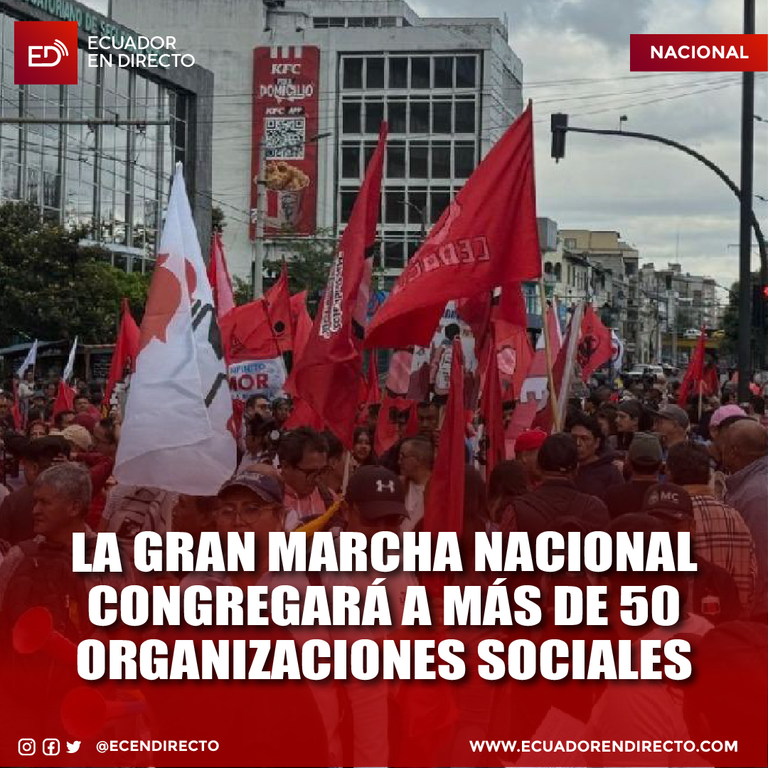 #NACIONALES 
Las organizaciones sociales y sindicales del país ultiman detalles para lo que será la gran marcha nacional de este viernes 13 de marzo en varios sectores del país, en contra de las políticas del Gobierno Nacional.
La movilización está convocada para las 15:30 y se