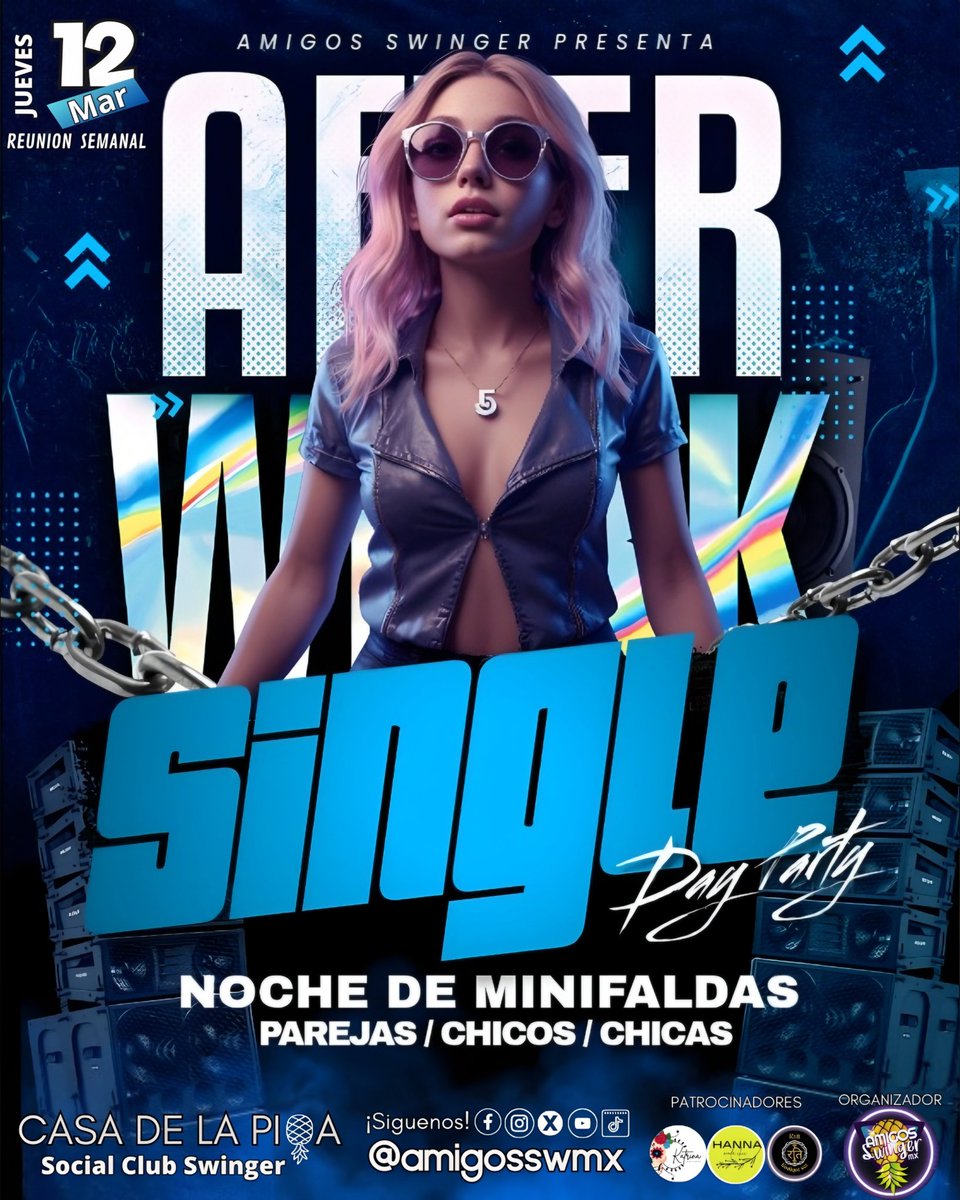 amigosswmx's tweet photo. Fiesta de este fin de semana en #LaPiña🍍, fiestas para adultos de mentalidad libre, actitud amigable y buena vibra ✨️

🔥#Jueves noche de singles 
🦁#Sabado reunión temática para sacar nuestro intinto más salvaje 

Invitaciones por mensaje privado 📩 https://t.co/wSE60hLcHA