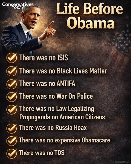 Do you remember life before two terms of Obama? 
I sure do.
