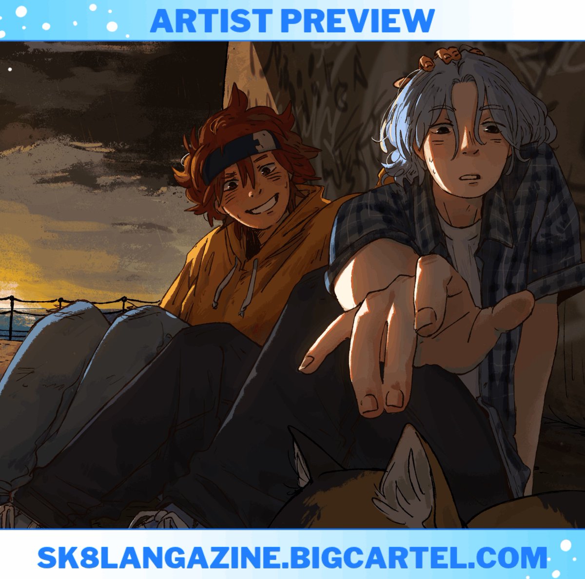 Riding the Edge: Langa Zine | PREORDERS & GIVEAWAY tweet media