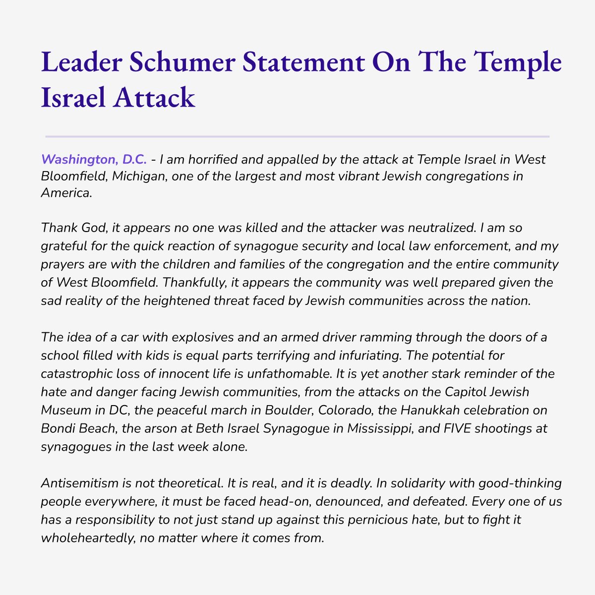 Chuck Schumer tweet media