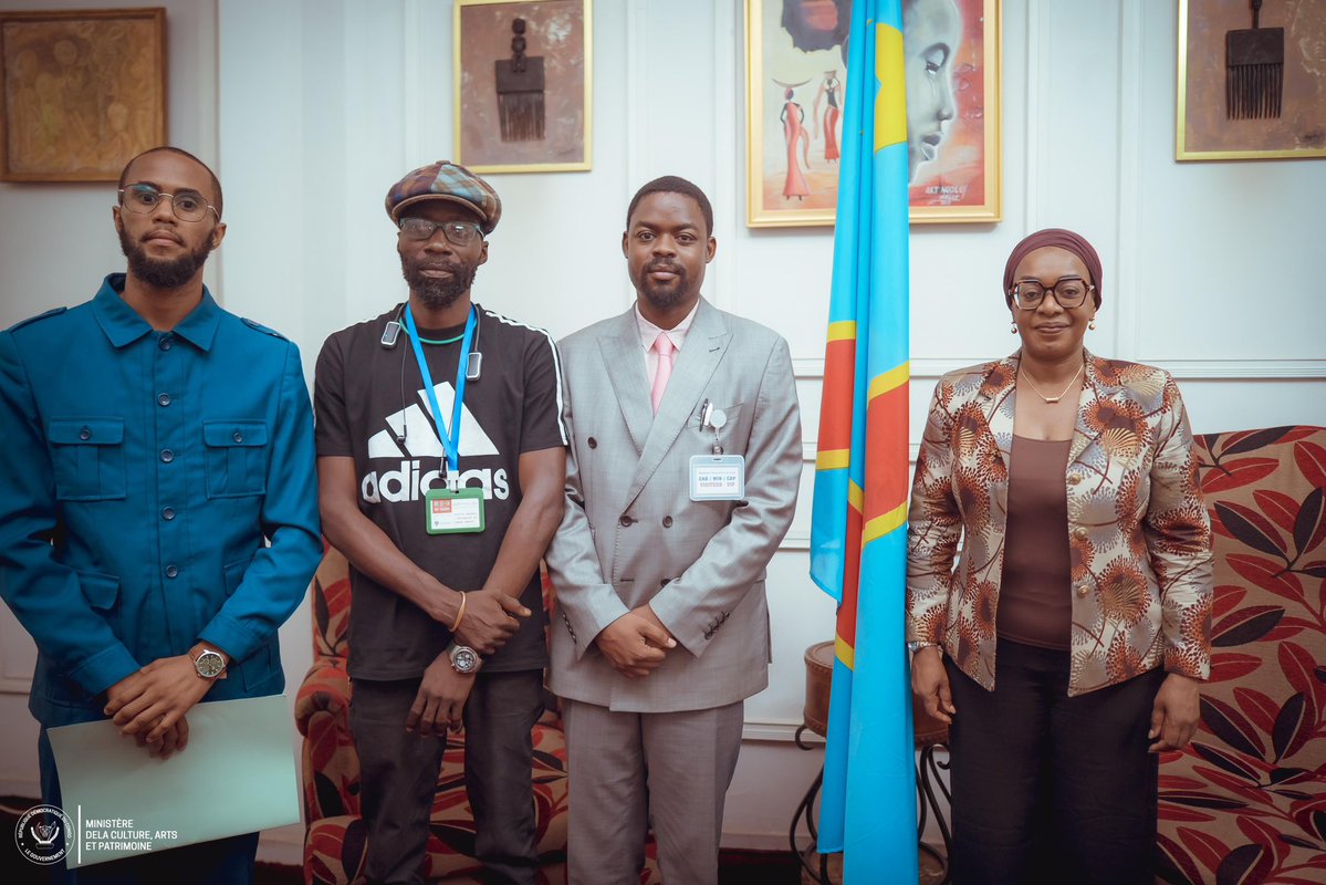 Ministère de la Culture, Arts et Patrimoine RDC tweet media