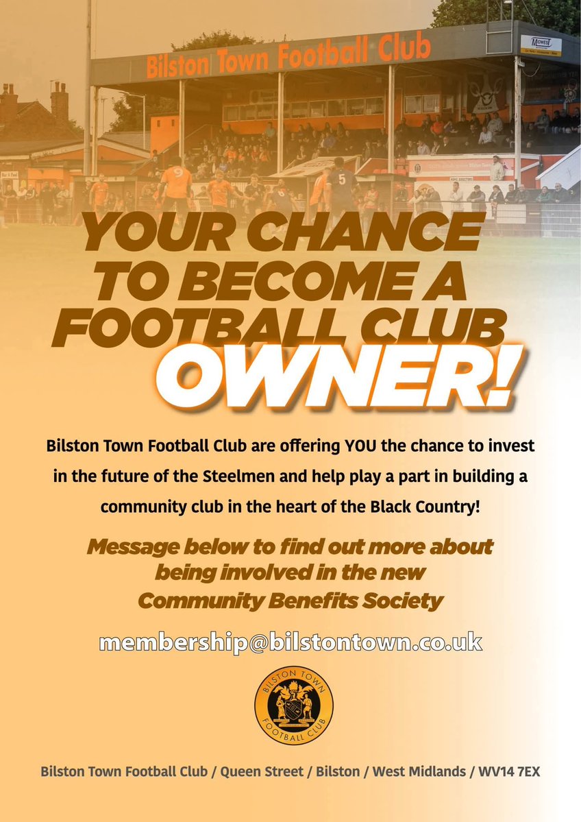 Bilston Town FC tweet media