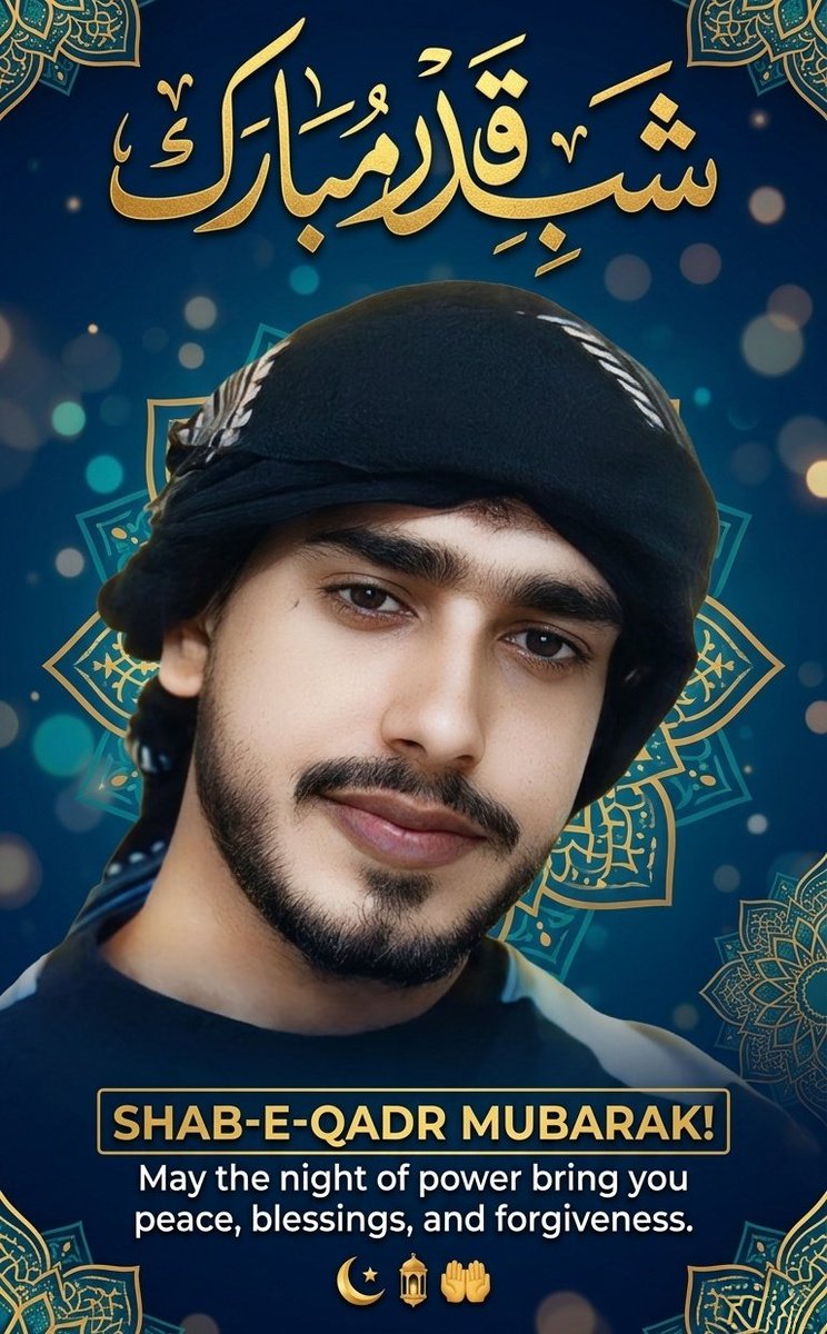 Saqibalikhan_72's tweet photo. Tonight is Shab-e-Qadr… a night better than a thousand months.
Raise your hands, forgive others, and ask Allah for everything. 🤲🌙
#ShabE Qadr #LaylatulQadr https://t.co/fwPKBgdChn