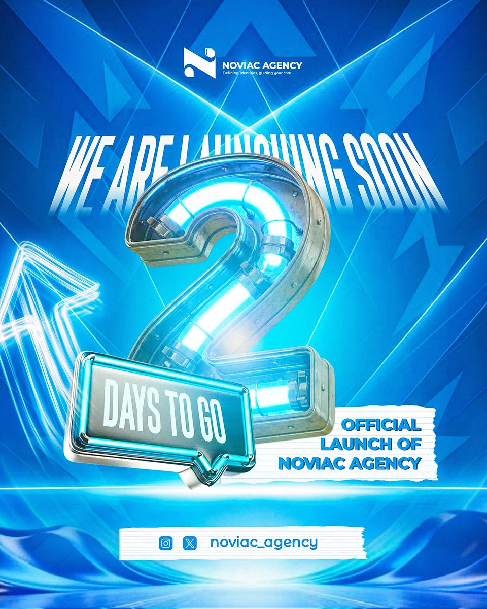 Noviac_Agency's tweet photo. Our official launch is in 2 DAYS!

Counting down to an era of clarity🔥

Connect with us on WhatsApp 
https://t.co/dIHi486C02

On Instagram 
https://t.co/CN5jnLq313

On X
https://t.co/AoKhCM3tZK

Don't miss BCS 1.0 by NOVIAC 
Register here: 
https://t.co/ofZY1YXNEs https://t.co/53eBiz5pT8