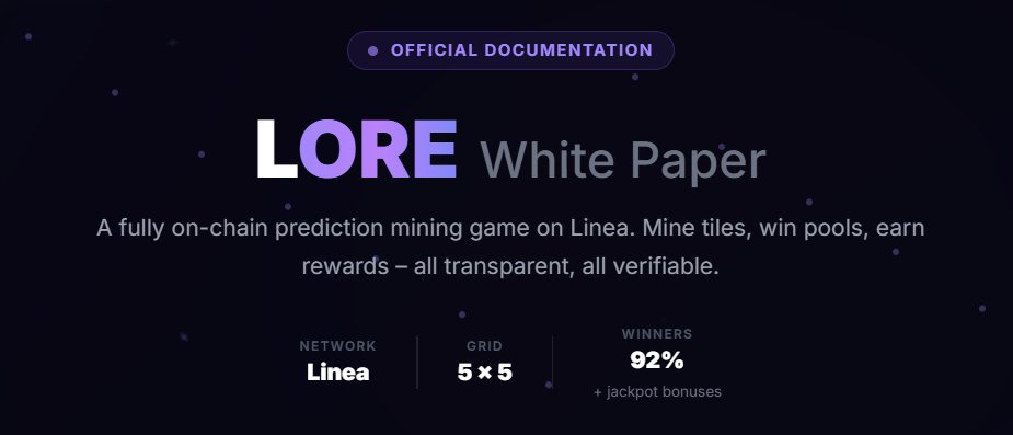 LORE tweet media