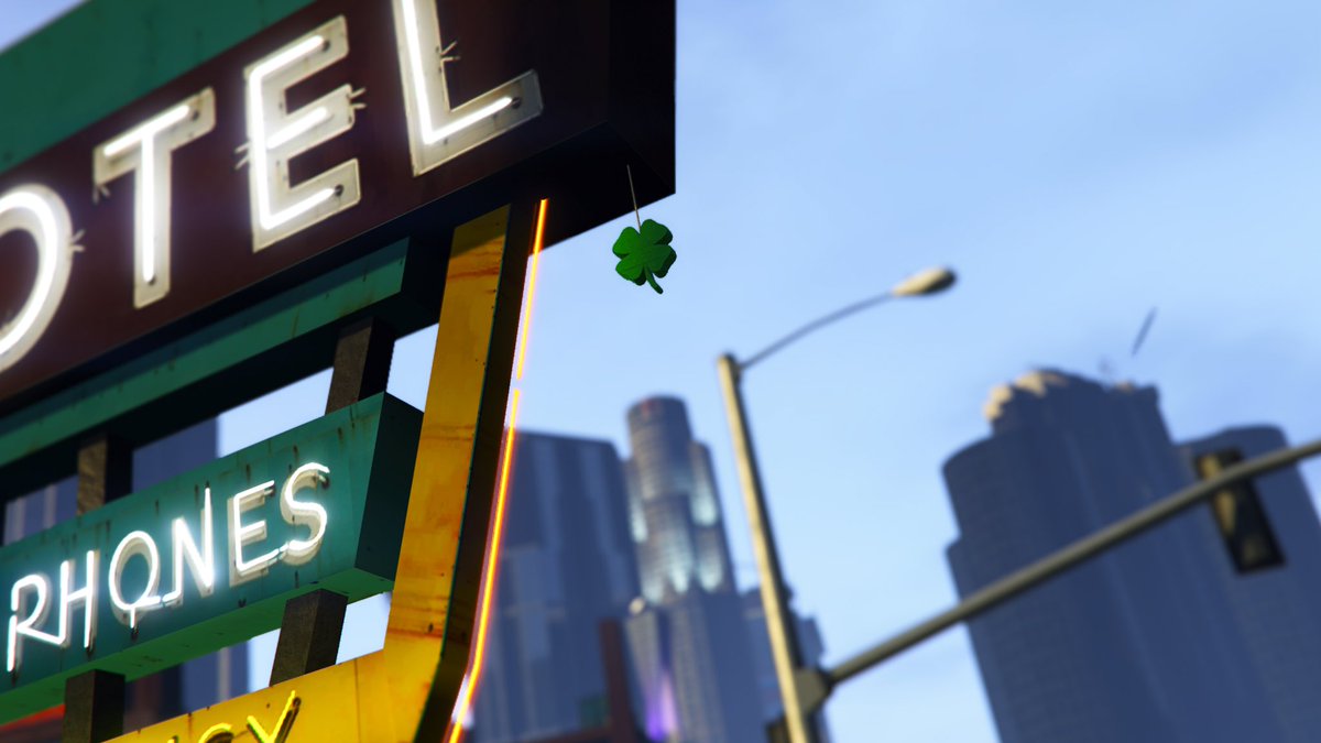 Lucky Clovers 🍀 
#GTAOnline 
#RockstarGames 
#éire