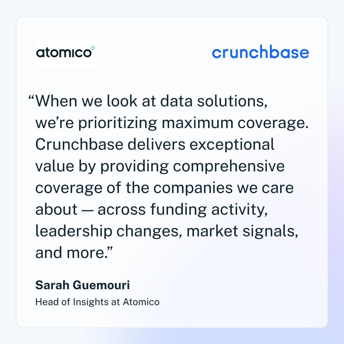 crunchbase tweet media