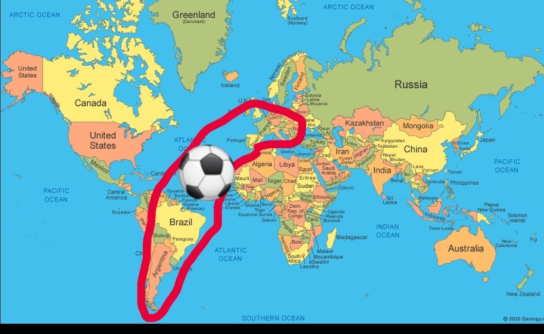 Oh, that two continent sport?!