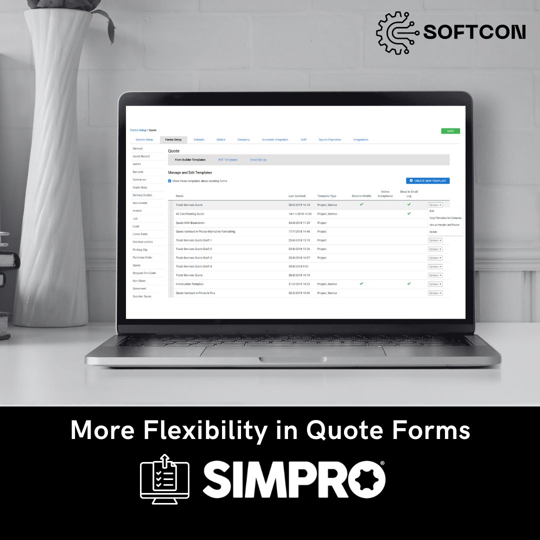 Softconltd's tweet photo. ⚙️Simpro Premium Update—8 March 2026
This release introduces improvements across quoting, automation control, financial integrations, and overall system stability.
If you want help reviewing your Simpro setup or ensuring your systems are working efficiently — we’re here to help. https://t.co/Uy5DCF9fcr