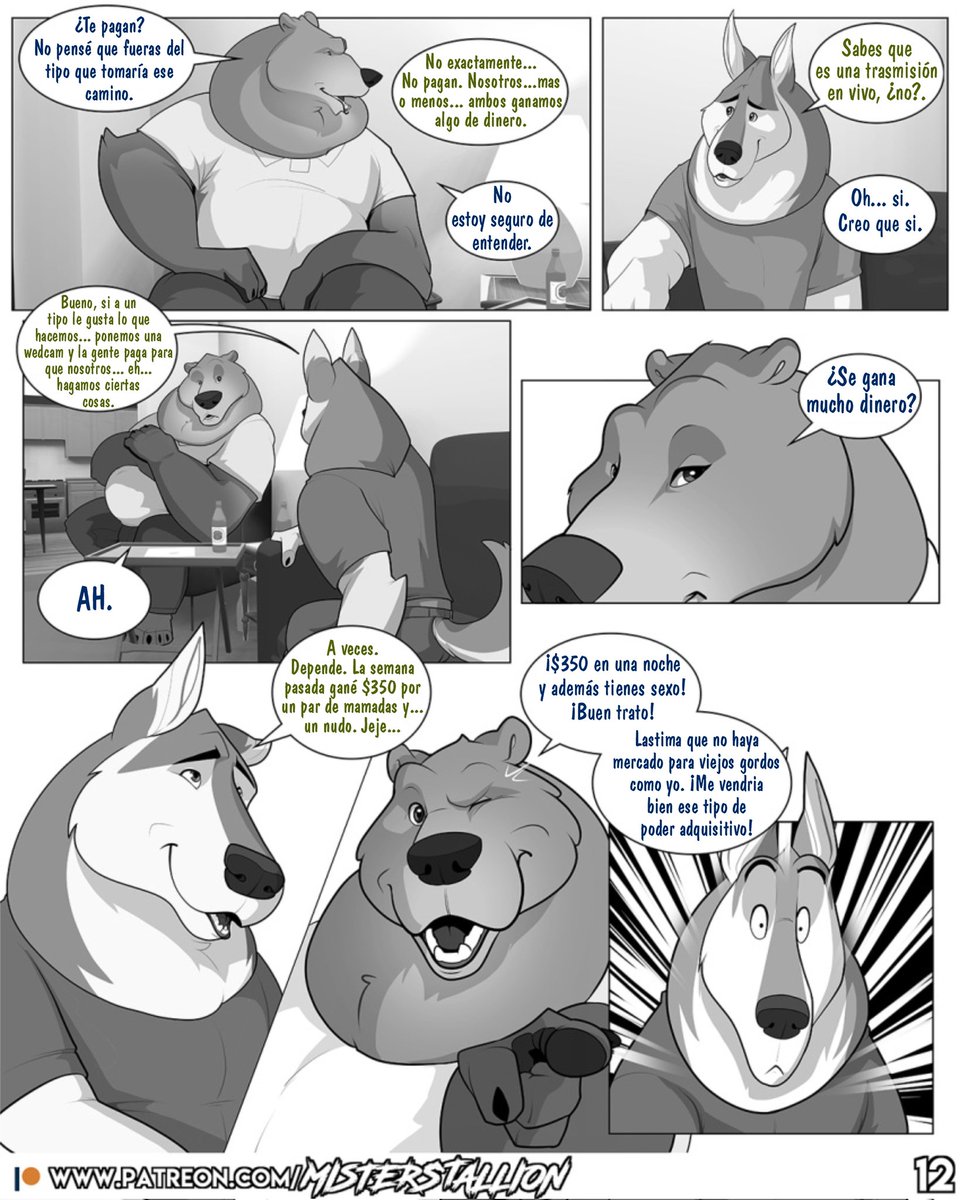Pag. 12
Dibujo y historia de <a href="/MisterStallion/">MisterStallion</a> 
Traduccion <a href="/A1FabianO/">A1Fabian</a> .
Disculpen la espera, publicare un poco mas lento pero seguire con la historia.