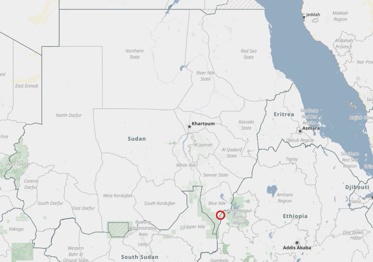 Sudanese Armed Forces, through the 4th Infantry Division stationed in Ed-Damazin, have liberated the areas of Jart East, Jart West, and Belamo, located south of the city of Kurmuk. This region lies directly on the Ethiopian border.