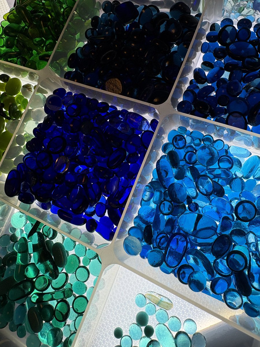 WildIndigoArt's tweet image. All my favourites, I love opening this box of magic 😊. #glass