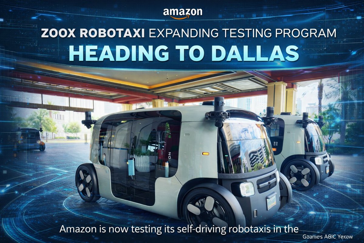 Amazon’s autonomous vehicle unit Zoox announced today it will expand its robotaxi testing program to Dallas, bringing more driverless technology to the streets of North Texas