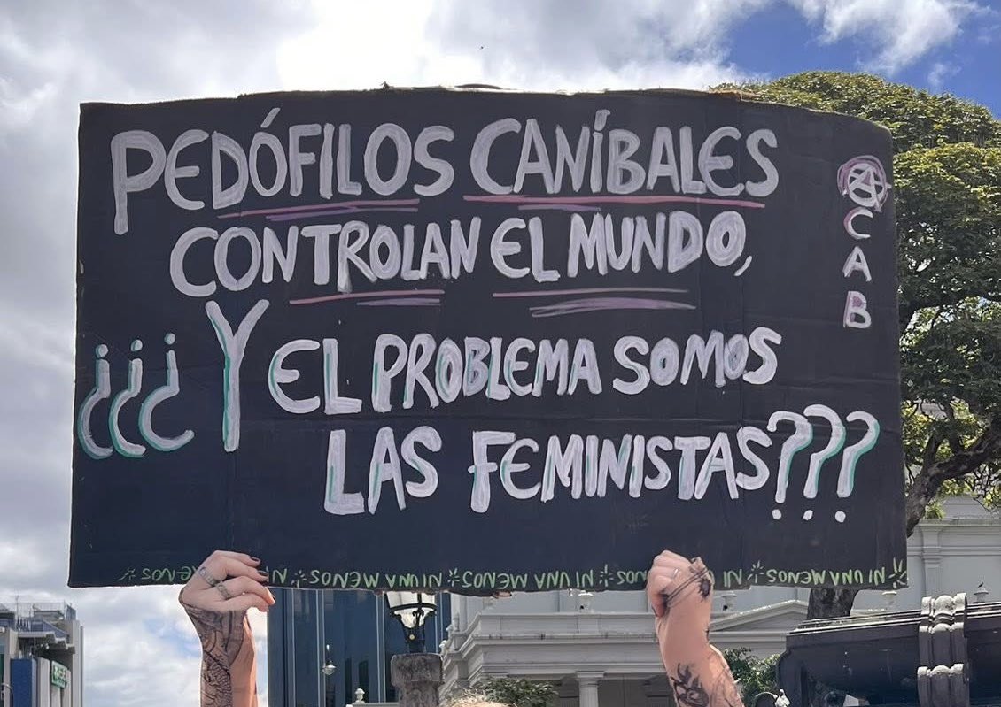 Foto que tomé en el 8M, 2026.