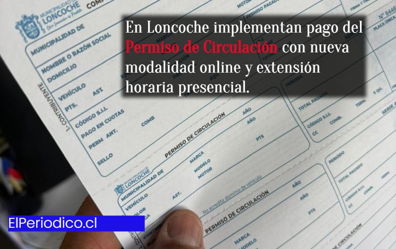 Elperiodicocl's tweet photo. ¡No esperes al final! 🚗 #Loncoche extiende horarios y habilita operativos en #Huiscapi y #LaPaz para el pago del #PermisodeCirculación 2026. También puedes pagar online en https://t.co/QRcjRxN4SN. Los detalles aquí 👇
🔗https://t.co/s9L8tF2bqv https://t.co/mCLdVCgaJR