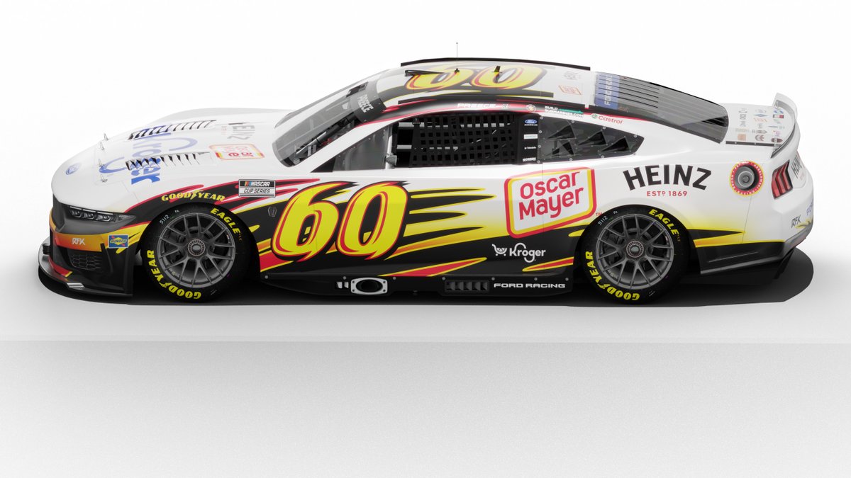 SethEggert91's tweet photo. .@TooToughToTame will still have some #Throwback paint schemes as @RFKracing will honor Greg Biffle with a trio of paint schemes and number fonts to the late driver and humanitarian.
#NASCAR | #Goodyear400 | #NASCARThrowback https://t.co/8u3Q7GbRLA