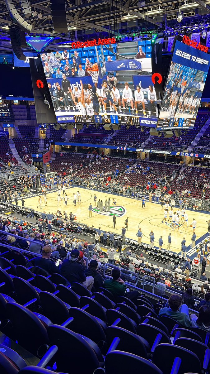 Welcome to #Maction in Cleveland! Let’s go get another chip Zips! <a href="/ZipsMBB/">Akron Zips MBB</a>