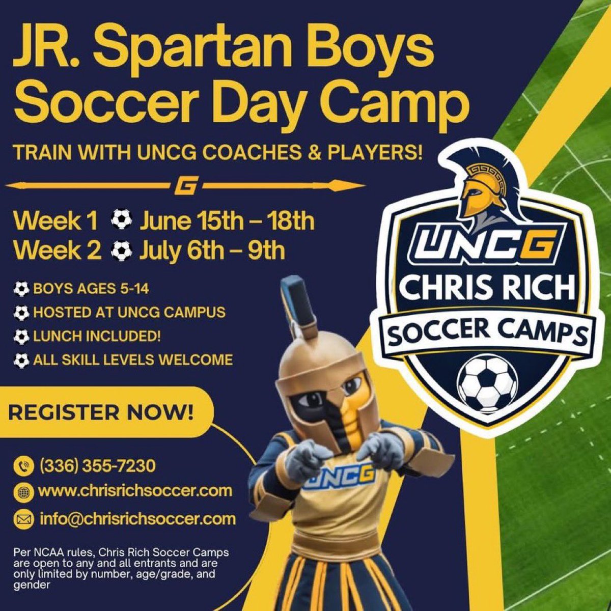 UNCG Men's Soccer tweet media