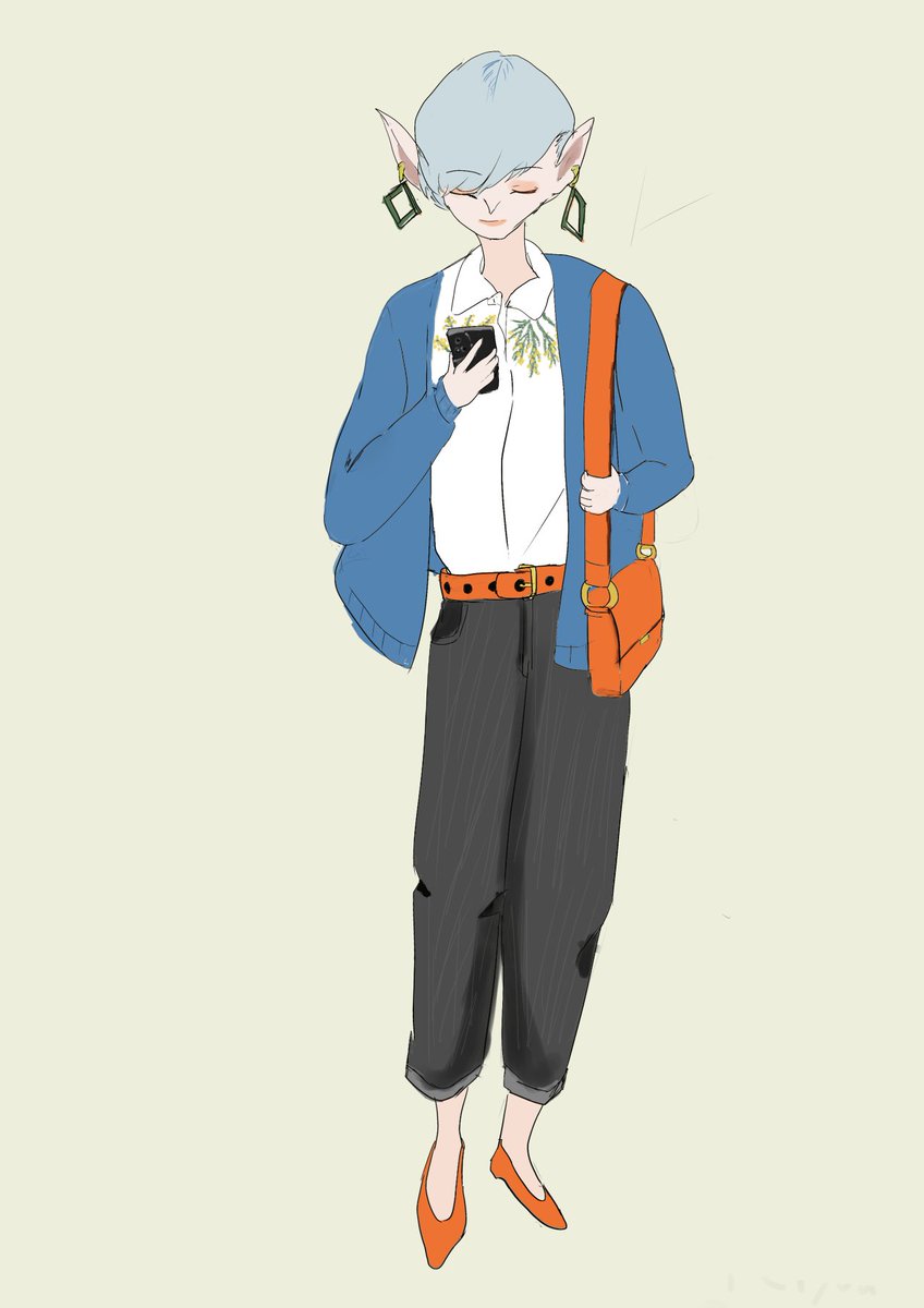 ryouya_rev's tweet photo. こちらにも挑戦。楽しい
 #同一条件キャラデザチャレンジ https://t.co/MJWg3bDJF1