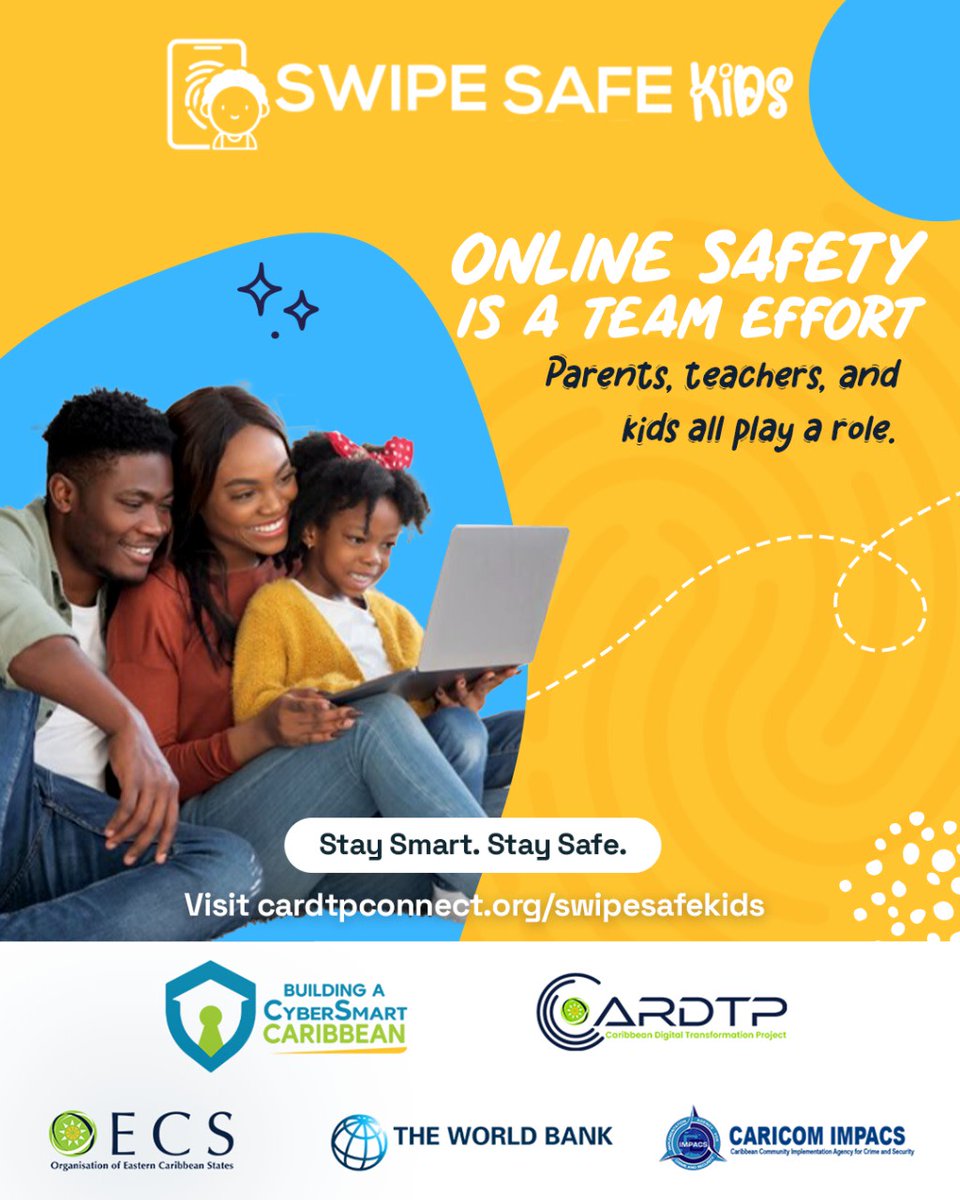 cardtpconnect's tweet image. Online safety works best when adults stay involved 👨‍👩‍👧💬

 Check in often, ask questions, and keep conversations open about what kids see and do online 📱🧠

Talking together helps everyone stay safe 💙🛡️

#CyberSmartFamilies #SwipeSafeKids #SafeOnline #CARDTP