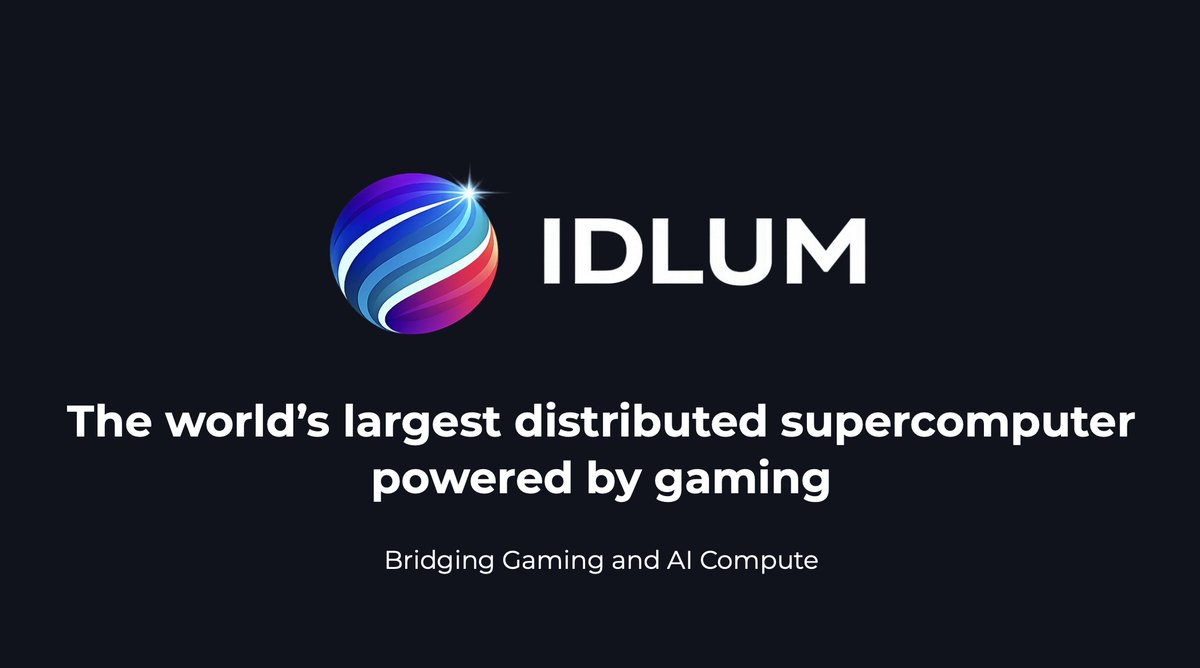 Idlumnet's tweet photo. AI demand is accelerating.
Infrastructure is struggling to keep up.
At IDLUM, we’re building a new approach to compute infrastructure for the AI era.

Currently opening conversations with investors for our seed round https://t.co/IbIlQw6s37