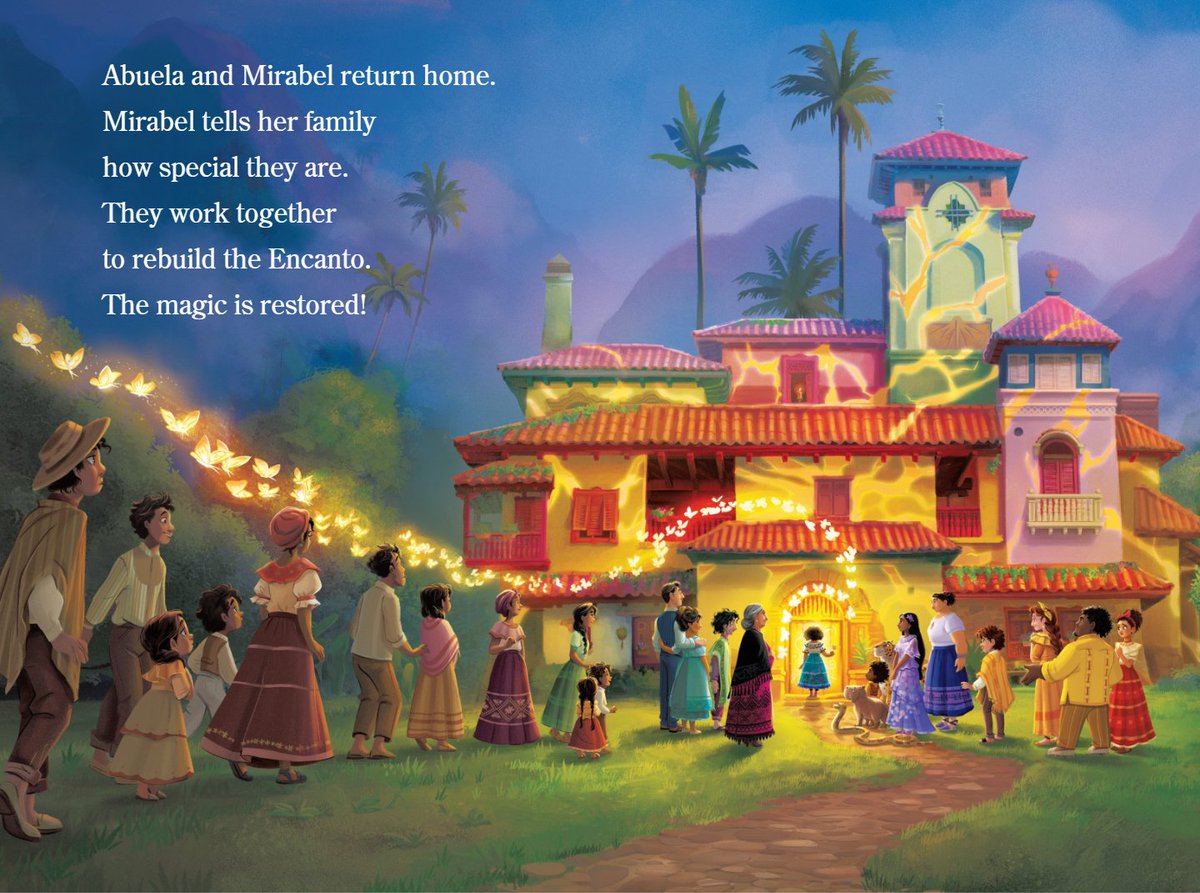 The Art and Books of Encanto tweet media