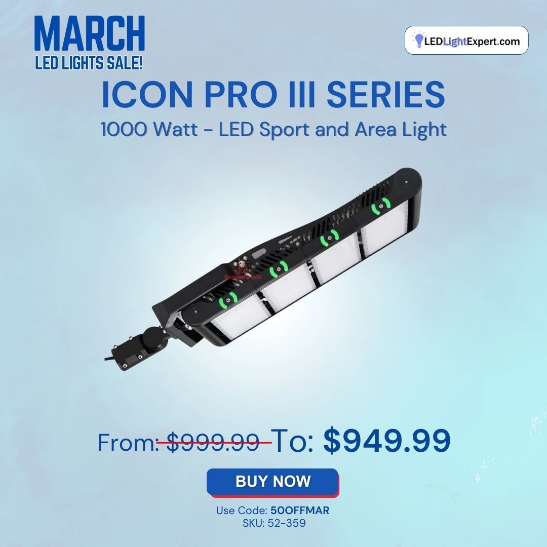 LEDLightExpert1's tweet photo. Spring savings on LED lighting! 💡🌿
Wall lights, bulbs, grow lights, solar, stadium lights &amp; more on sale.
🎟 Code: 30OFFMAR
📅 Valid March 2026
⚠️ Limited quantities available

👉 https://t.co/S9FRbtGajr
#LEDSale #MarchSavings #LightingDeals #EnergyEfficient #LEDLighting https://t.co/Z3Z6EKhEdJ