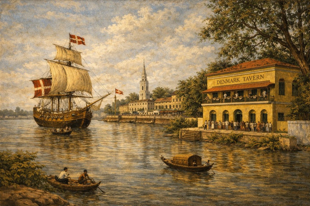 ITSdebjit's tweet photo. From Amsterdam to Serampore — reviving Bengal’s Danish connection at the IATO Amsterdam Show.
Once known as Frederiksnagore, Serampore was a Danish trading hub on the Hooghly. Today its legacy lives through riverfront heritage. 🇩🇰🇮🇳  #Serampore #ITSIndia #incredibleIndia 11/03 https://t.co/YPxRzJdEeL