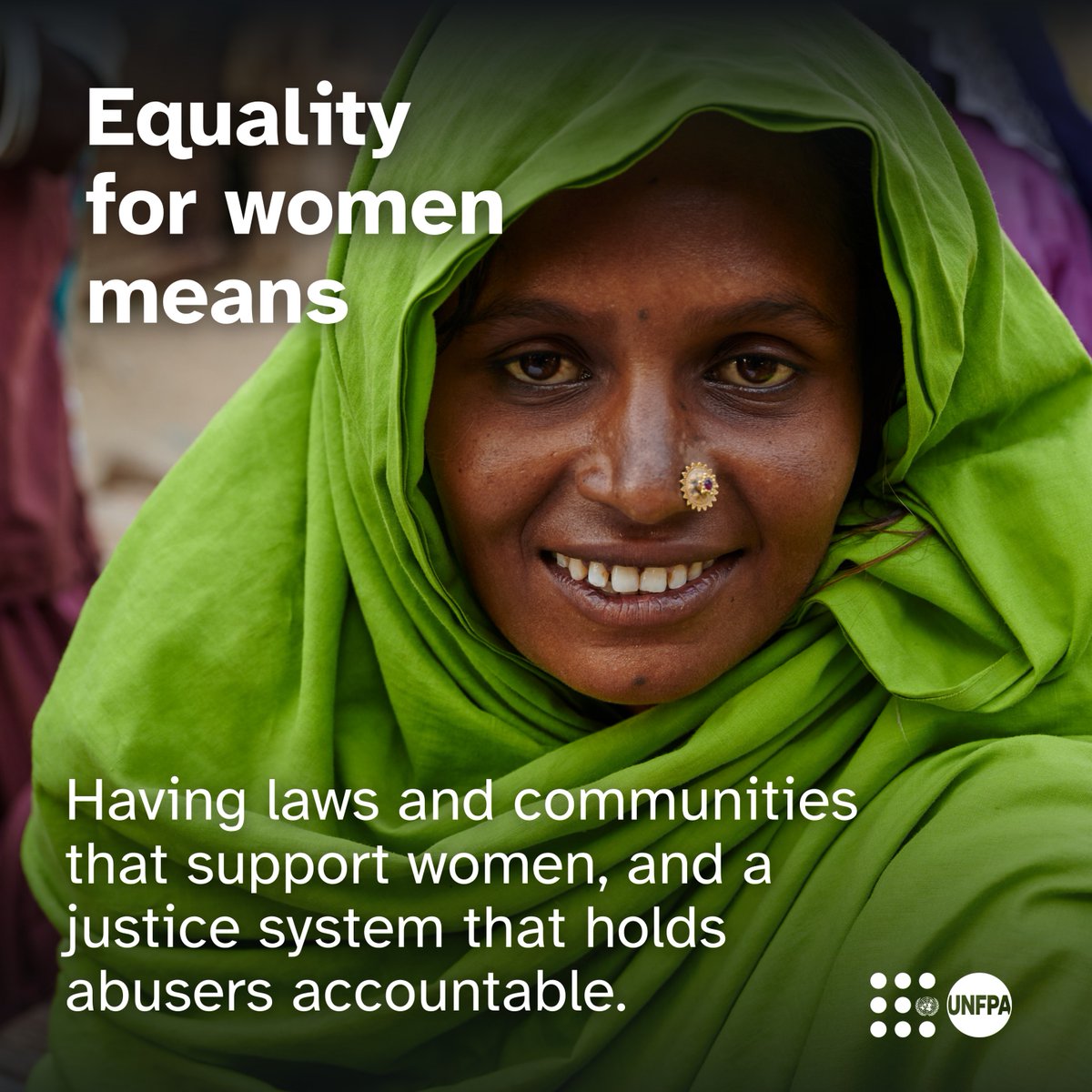 📢 Every woman has a right to live free from harm, violence, and fear.

A world that protects women and holds abusers accountable is a world that prospers.

See how <a href="/UNFPA/">UNFPA</a> is working to #ENDviolence: unf.pa/gbv

#CSW70