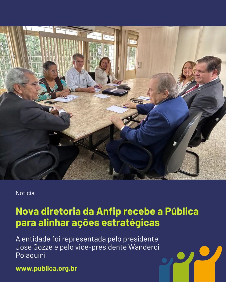 A Pública Central do Servidor visitou a sede da Associação Nacional dos Auditores Fiscais da Receita Federal do Brasil (Anfip), em Brasília, para dialogar com a nova diretoria da entidade.

publica.org.br/noticias/filia…