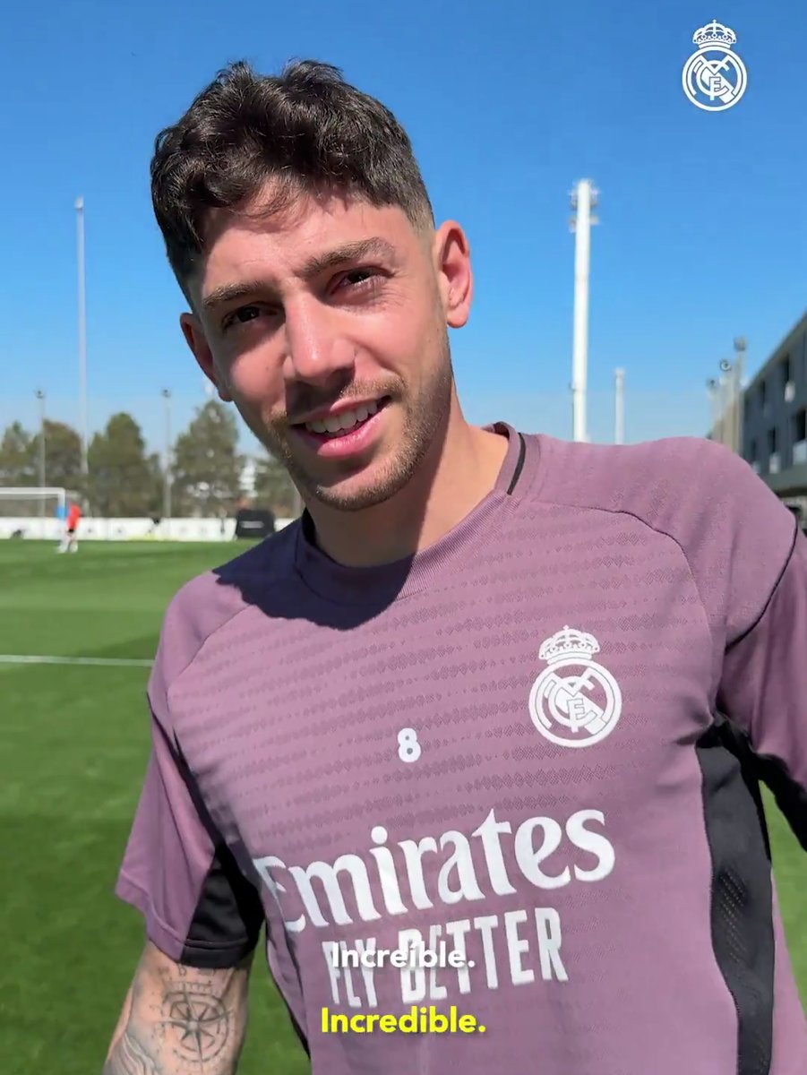 🗣️ Fede Valverde: "My performance? Incredible. Even I don't believe it." 😂