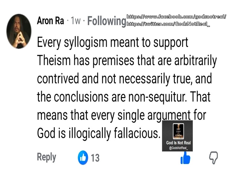 God Is Not Real tweet media