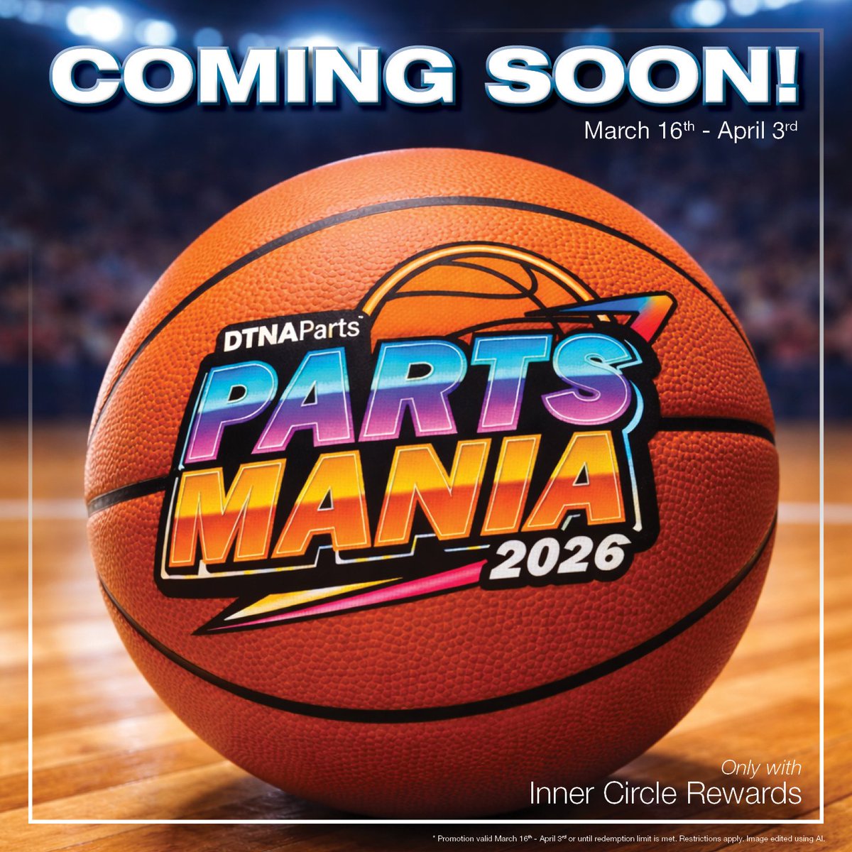 Bham_Freight's tweet photo. It’s Parts Mania at Birmingham Freightliner &amp; Western Star!

From March 16 – April 3, 2026, enrolled ICR customers can take 10% off their Excelerator orders — with up to $250 in total savings.
Use code “MANIA26” at checkout and keep using it until you max out those savings! https://t.co/UX1w6EJ57B