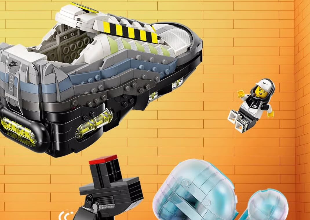 SoleRetriever's tweet photo. BRICK BY BRICK: A Nike Air Max 95 x LEGO set is on the way 🔜 🫧 https://t.co/1G27IsNgTp