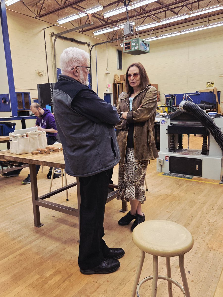 Those out were very involved in their own projects, helping each other or just catching up!  
With the #brantfestival coming up fast, we also know there are a few members working hard to complete projects to compete in #Parksville next month!