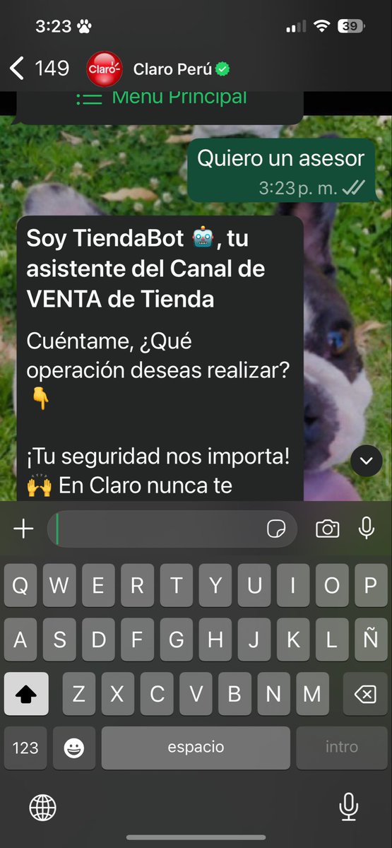 Le_Fiio's tweet photo. @ClaroPeru He escrito varias veces q quiero un asesor y no me atienden https://t.co/yXAkLMFkFe