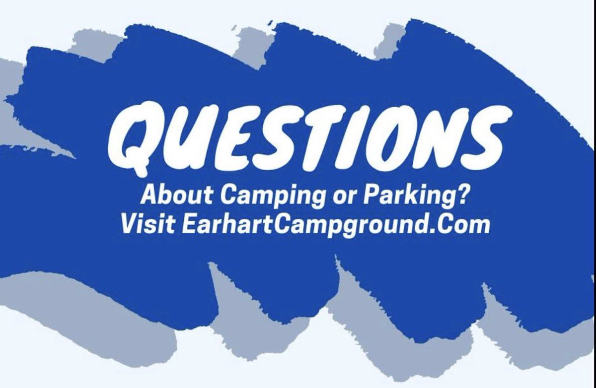 If you've got questions, we've got answers! Race week will soon be here, and we can't wait to see everyone! Come camp and park with us! Call 423-764-4406 or visit Earhartcampground.com