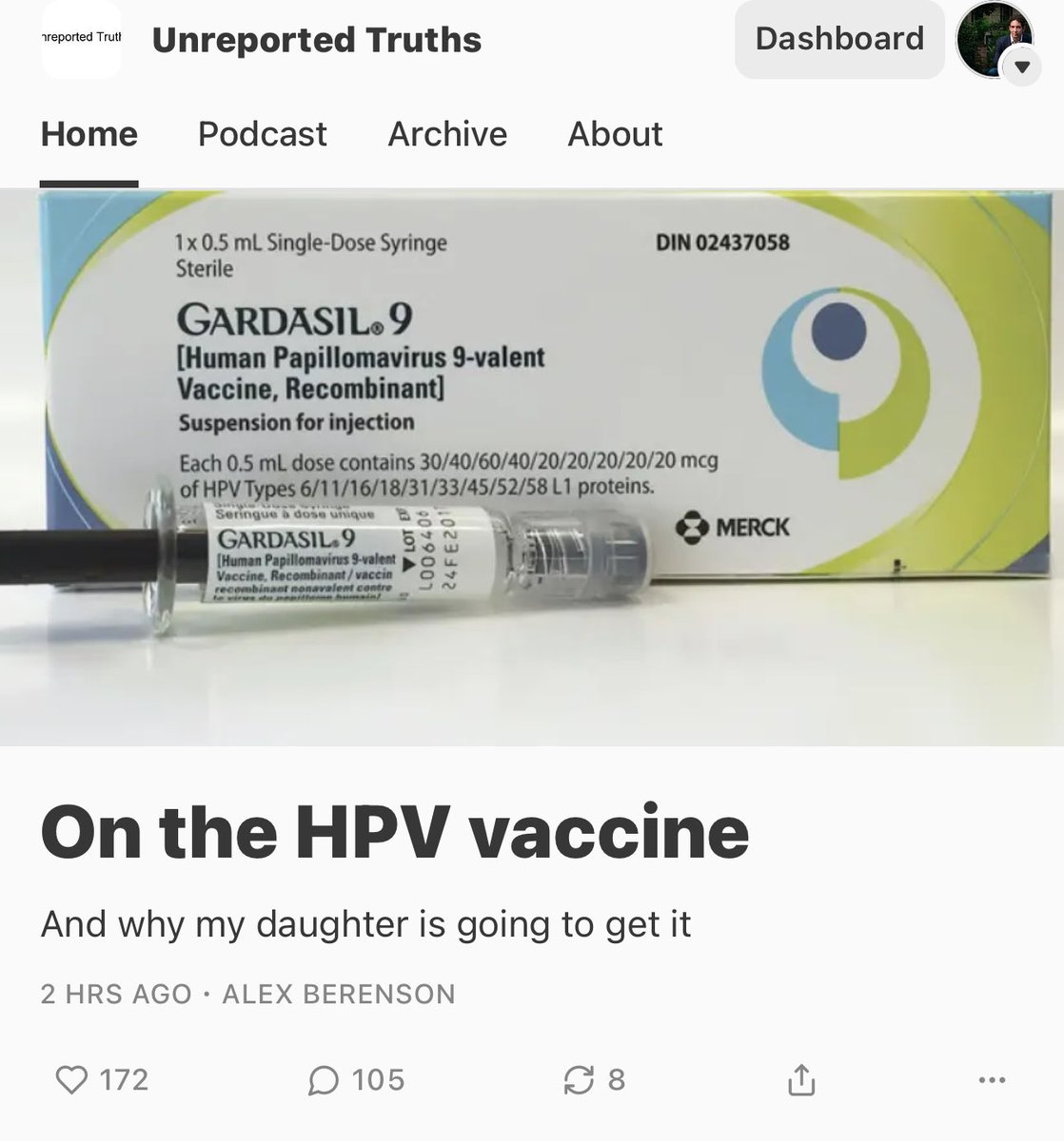 Alex Berenson tweet media