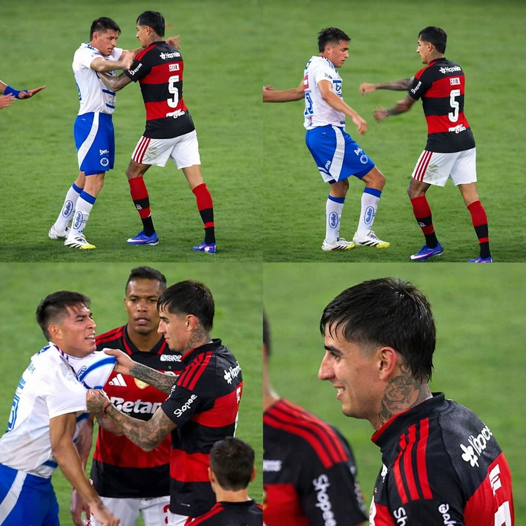 O Pulgar chamando o Villalba pra porrada e depois rindo 

O cara é muito psicopata kkkkkkkkk