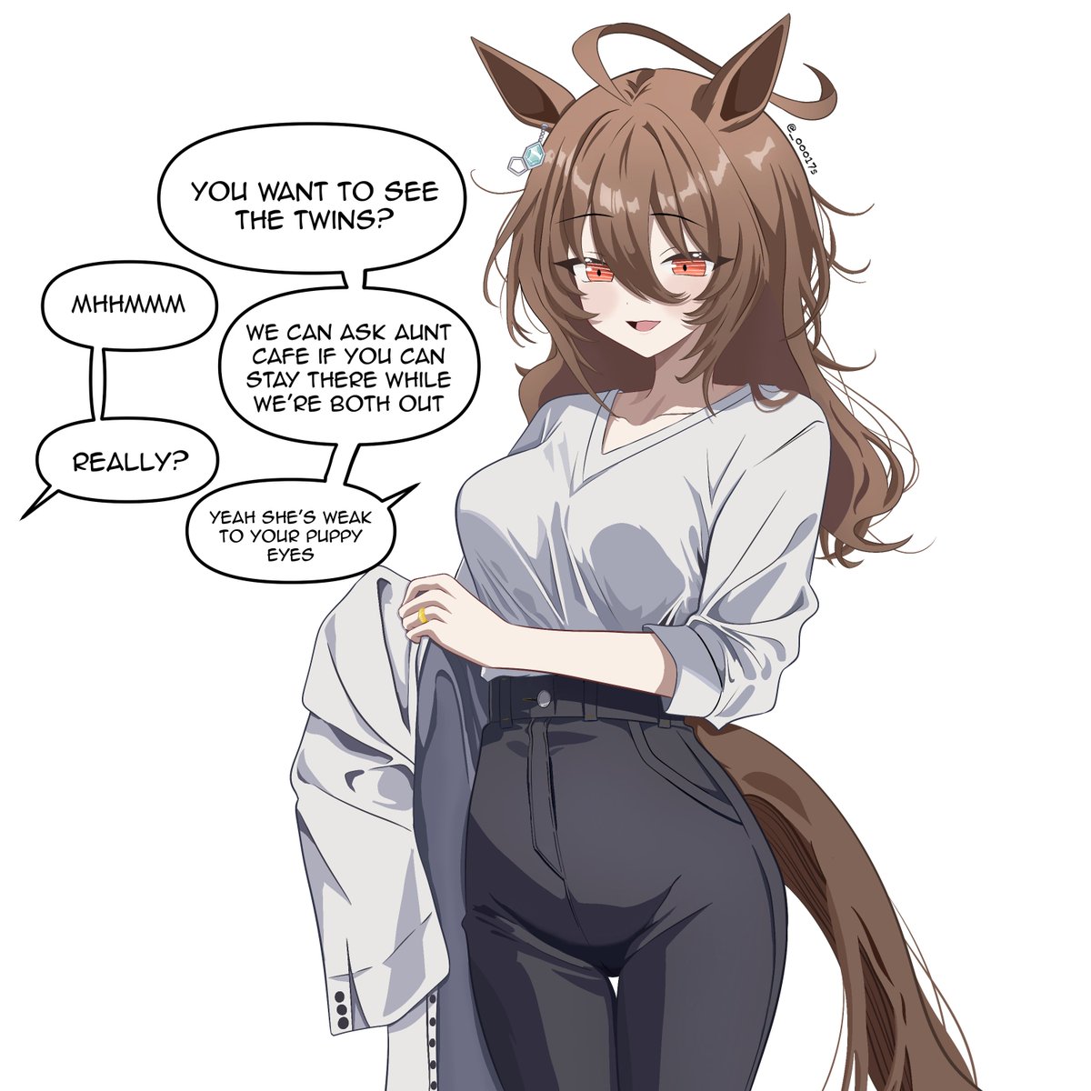 _00017s's tweet photo. Agnes Tachyon Family pt. 2

mama tachyon is here

#umamusume #ウマ娘 
#umamusumefanart #AgnesTachyon https://t.co/WIvFUYUOE3