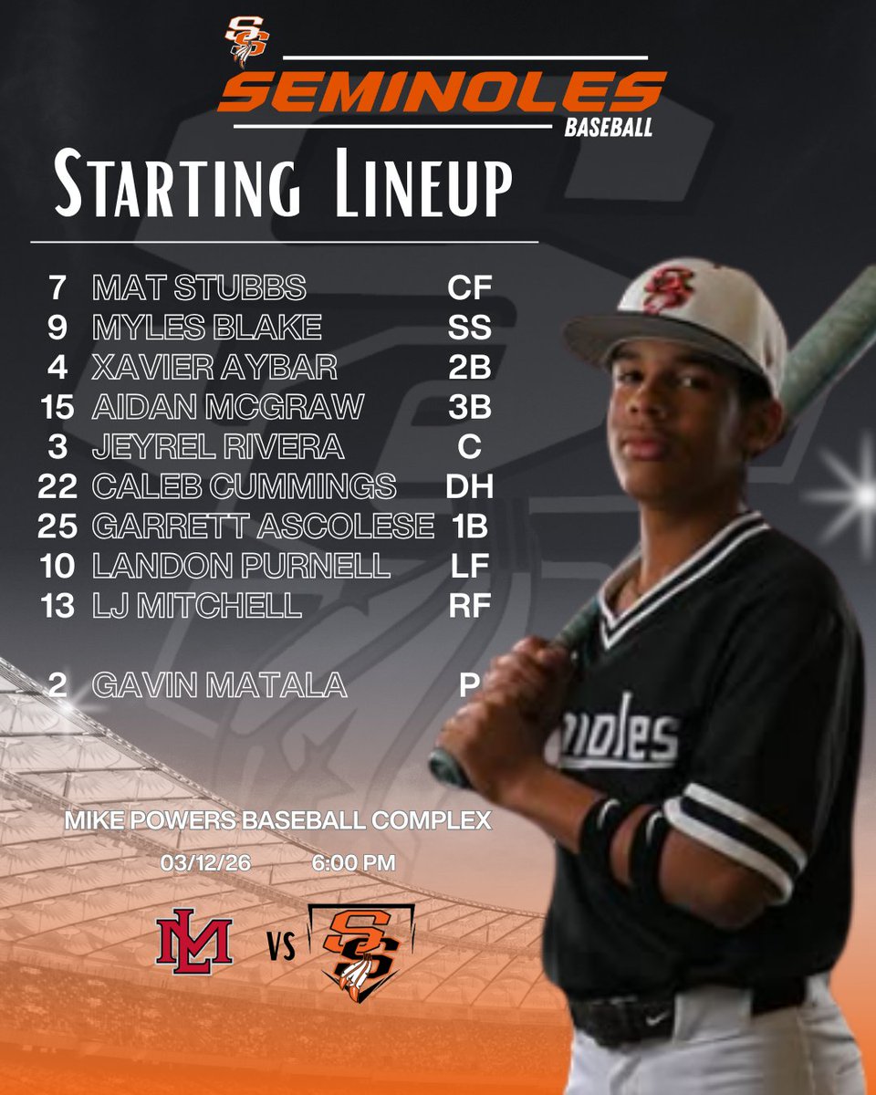 Seminole High School Baseball tweet media