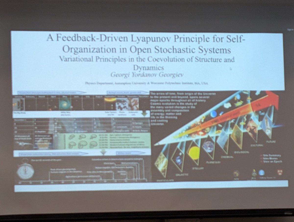 HirokiSayama's tweet photo. Georgi Georgiev discusses self-organization of systems based on the least action principle
#NERCCS2026 https://t.co/EBdGkqJCiS