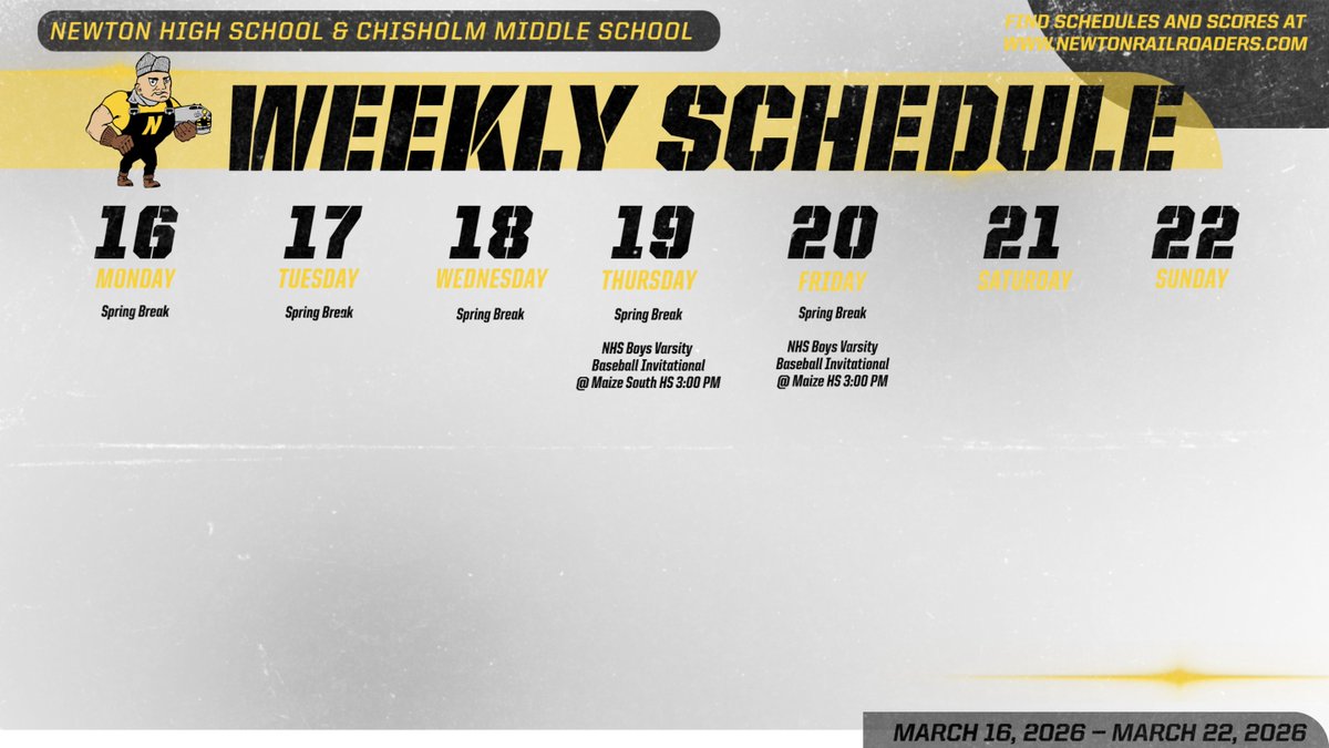 Newton Athletics tweet media